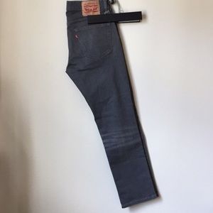 Levis mens 511 Graphitw Grey